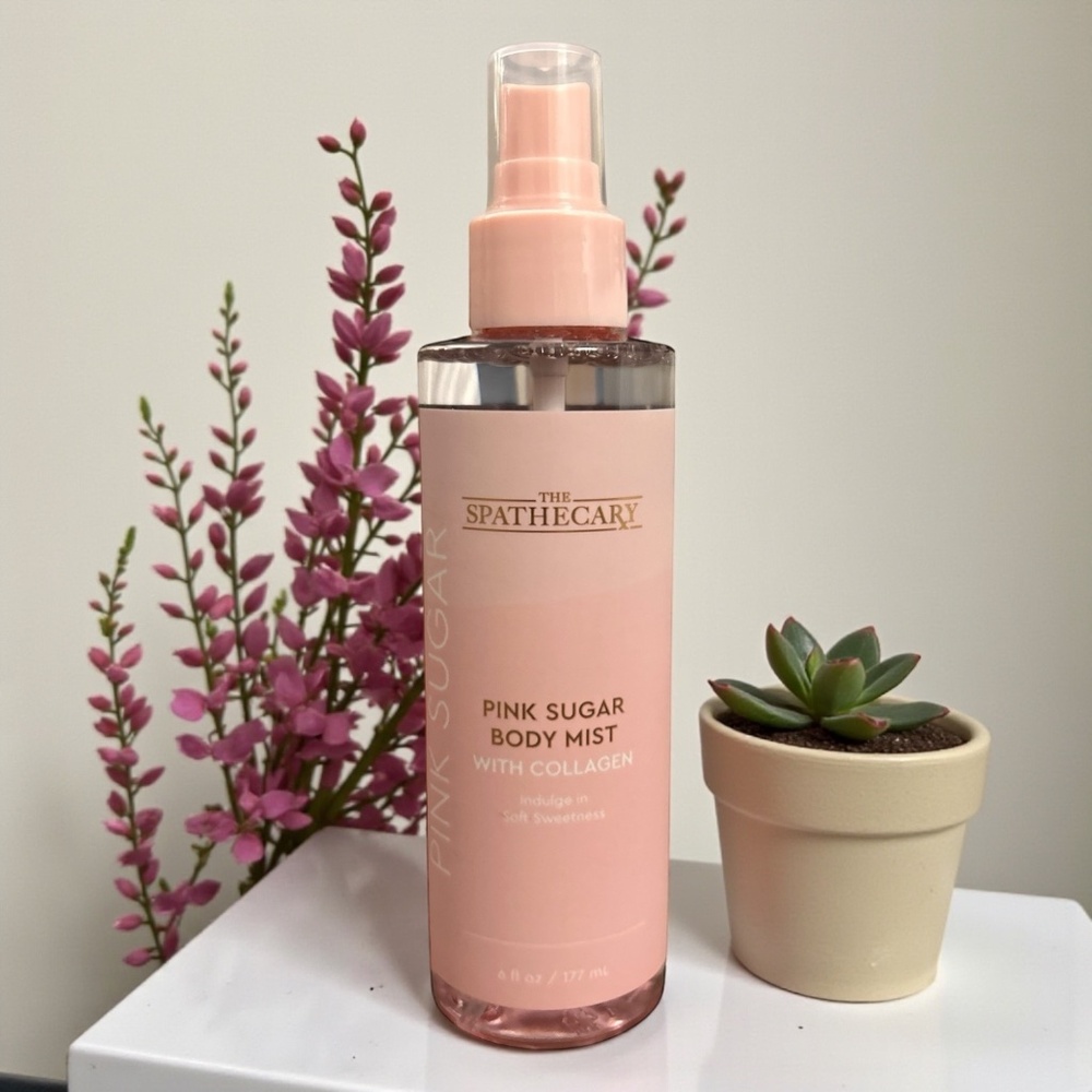 Spathecary Collogen Pink Sugar Anti-aging Body Mist NEW PC